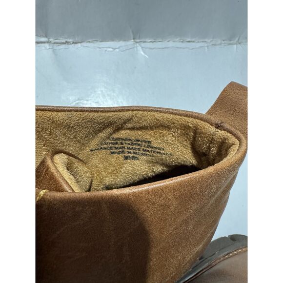 Born leather comfort boots brown preppy business casual winter men 9